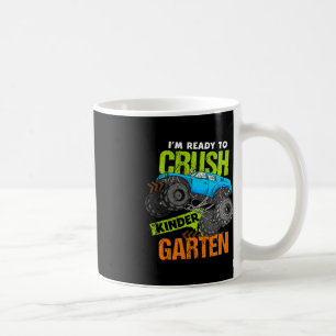 Zurück zur Schule Ich bin bereit, den Kindergarten Kaffeetasse