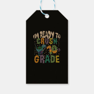 Zurück zur Schule Ich bin bereit, die 10. Klasse D Geschenkanhänger
