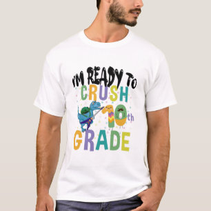 Zurück zur Schule Ich bin bereit, die 10. Klasse D T-Shirt