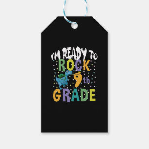 Zurück zur Schule Ich bin bereit, die 9. Klasse zu Geschenkanhänger