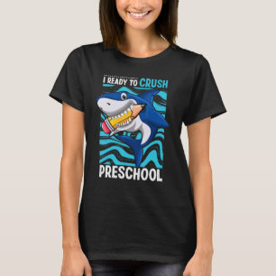 Zurück zur Schule Ich bin bereit, Vorschule Shark  T-Shirt