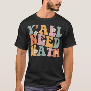 Zurück zur Schule, ihr braucht Mathe, Vintage-Lehr T-Shirt