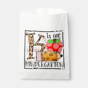 Zurück zur Schule im Kindergarten Geschenktütchen