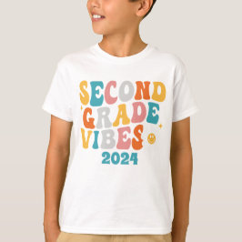 Zurück zur Schule in der zweiten Klasse Vibes T-Shirt