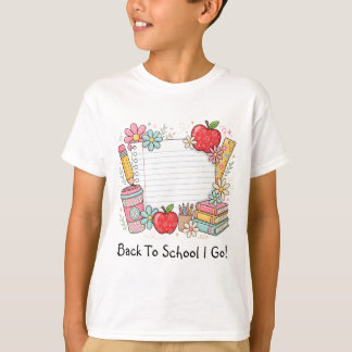 Zurück zur Schule Jugendliche-Jungen & Mädchen T-Shirt