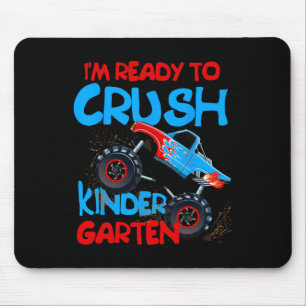 Zurück zur Schule Jungen Erster Tag im Kindergarte Mousepad