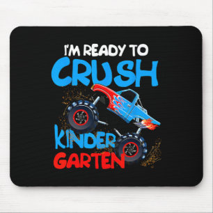 Zurück zur Schule Jungen erster Tag Kindergarten W Mousepad