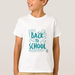 Zurück zur Schule Jungen Erster Tag Tee