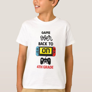 Zurück zur Schule Jungen Ersttag-T-Shirt T-Shirt