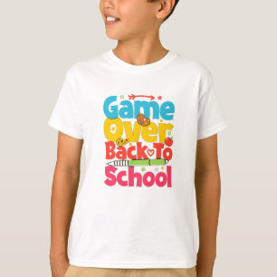 Zurück zur Schule Jungen Ersttag-T-Shirt T-Shirt