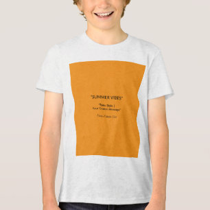 Zurück zur Schule Jungen Ersttag-T-Shirt Tri-Blend Shirt