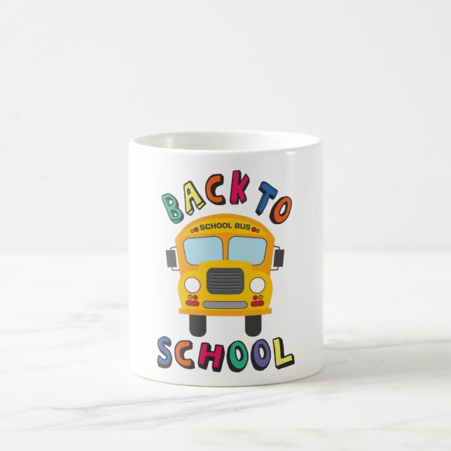 Zurück zur Schule Kaffeetasse (Mittel)