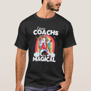 Zurück zur Schule Karriere-Coach-Squad Einhorn Mag T-Shirt