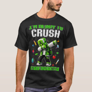 Zurück zur Schule Kindergarten Jungen Gamer Erster T-Shirt