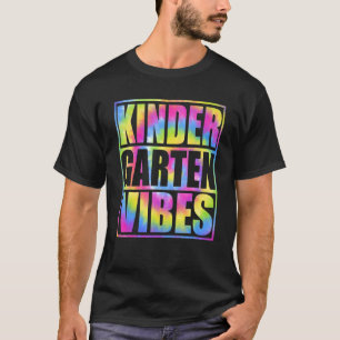 Zurück zur Schule Kindergarten Stimmung Erster Tag T-Shirt