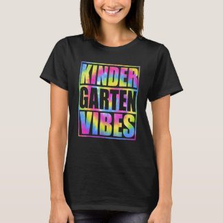 Zurück zur Schule Kindergarten Stimmung Erster Tag T-Shirt
