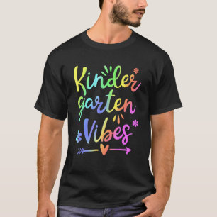 Zurück zur Schule Kindergarten Stimmung Retro Lehr T-Shirt