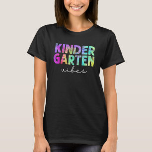 Zurück zur Schule Kindergarten Stimmung Schüler Le T-Shirt