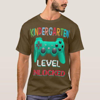 Zurück zur Schule Kindergarten Stufe ungesperrt V T-Shirt