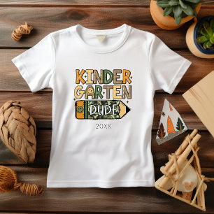 Zurück zur Schule Kindergarten Typ Camouflage Jung T-Shirt