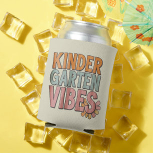 Zurück zur Schule Kindergarten vor dem ersten Schu Dosenkühler