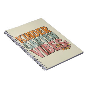 Zurück zur Schule Kindergarten vor dem ersten Schu Notizblock