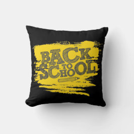 Zurück zur Schule Kissen