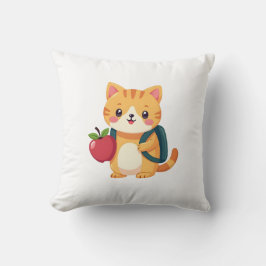 Zurück zur Schule Kitty - nein6 Kissen