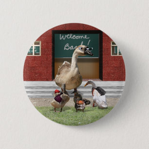 Zurück zur Schule, Kleine Enten! Button