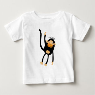 Zurück zur Schule Kleiner Affe Baby T-shirt