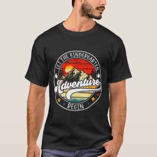 Zurück zur Schule, lass das Kindergarten-Abenteuer T-Shirt