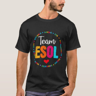 Zurück zur Schule Lehrer Crew Studenten - Team Eso T-Shirt
