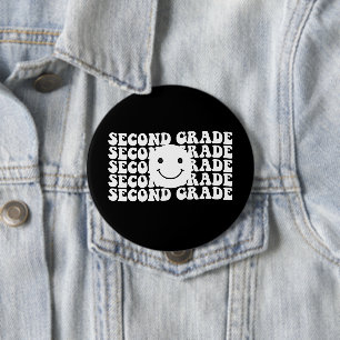 Zurück zur Schule Lehrer der zweiten Klasse Button