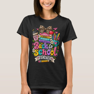 Zurück zur Schule Lehrer-Outfit Lehrer Leben Schul T-Shirt