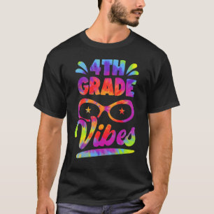 Zurück zur Schule Lehrer Student 4. Klasse T-Shirt