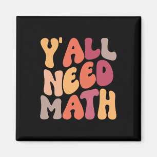 Zurück zur Schule, Leute, ihr braucht Mathe-Lehrer Magnet