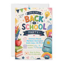 Zurück zur Schule Lustige Klassenzimmerparty