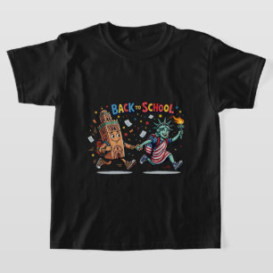 Zurück zur Schule Marrakech Freiheitsstatue Cultur T-Shirt
