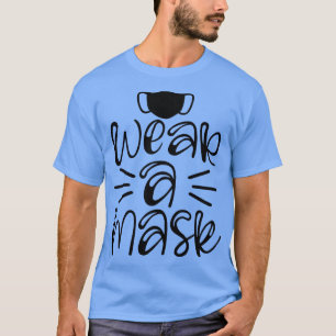 Zurück zur Schule - Maske tragen T-Shirt