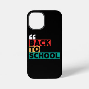 Zurück zur Schule mit klassischer und eleganter To iPhone 12 Mini Hülle