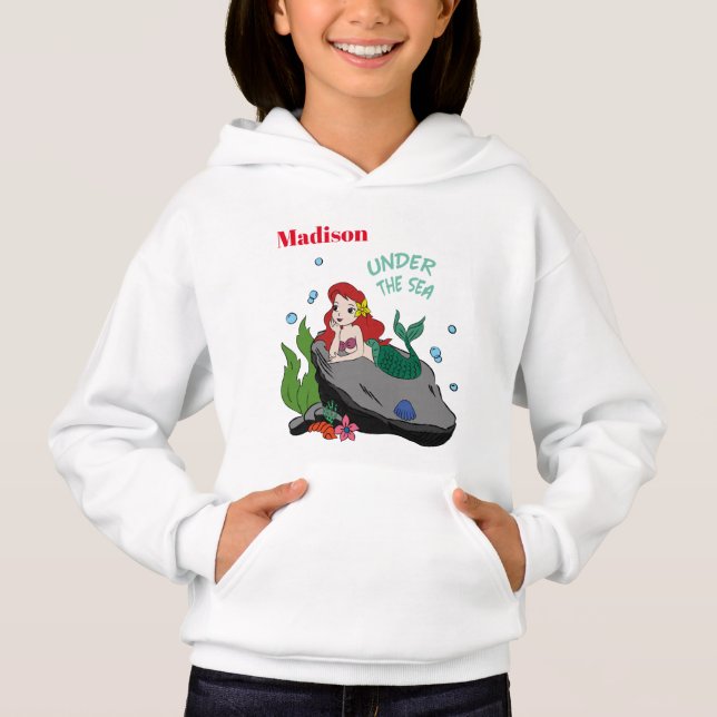 Zurück zur Schule mit Meerjungfrauen-T - Shirt (Vorderseite)