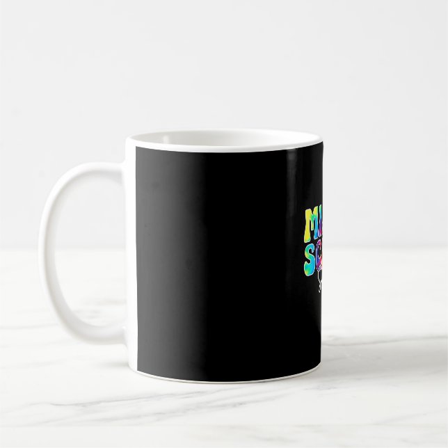 Zurück zur Schule Mittelschul-Squad-Team-Lehrer Kaffeetasse (Links)
