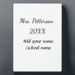 Zurück zur Schule Name der Lehrerin Jahr der Schul Fotoplatte<br><div class="desc">Gestaltung</div>