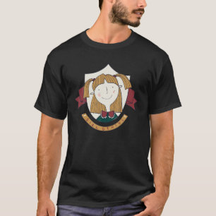 Zurück zur Schule Niedlich lächelnd Gesicht Girl G T-Shirt