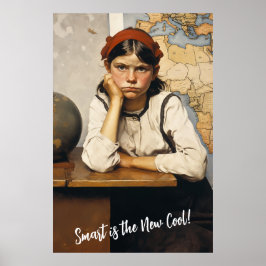 Zurück zur Schule Norman Rockwell Zeichnungen Stil Poster