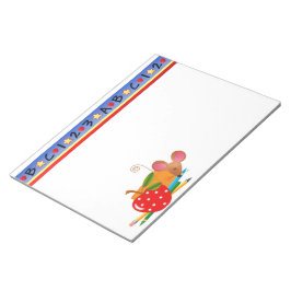 Zurück zur Schule Notizblock