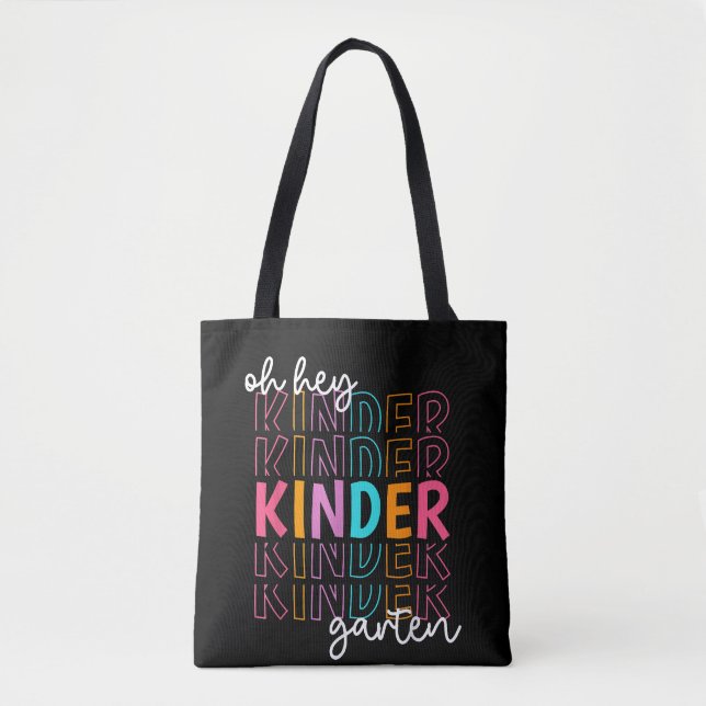 Zurück zur Schule Oh Hey Kindergarten-Lehrer (Vorderseite)