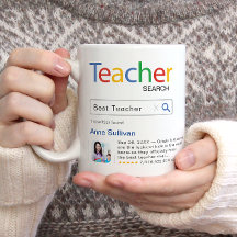 Zurück zur Schule | Personalisiert Teacher Kaffeez