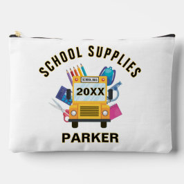 Zurück zur Schule - Personalisierte Kinderbetreuun Zubehörtasche