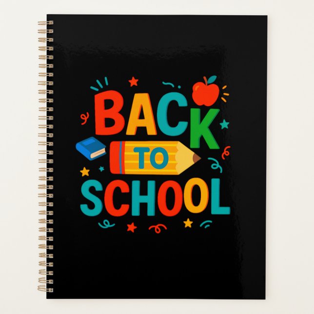 Zurück zur Schule  Planer (Vorderseite)